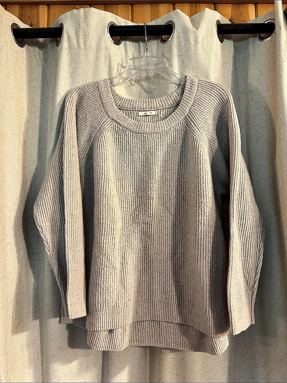 maurices Gray Crew Neck Sweater Size XL